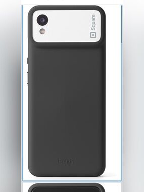 Belkin SheerForce Case - for Square Handheld - Carbon Black iPhone 16 plus